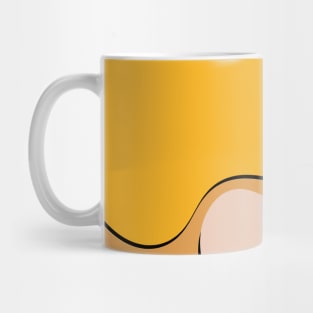 Original abstract modern minimalist design art Mug